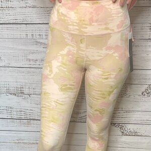 Peach Watercolor Legging